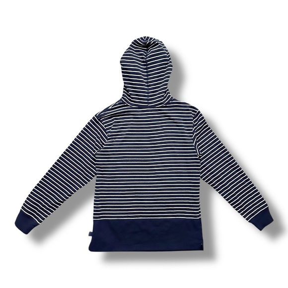 Southern Tide | Lightweight Navy Striped Hoodie (M) 🐠 - Picture 2 of 3